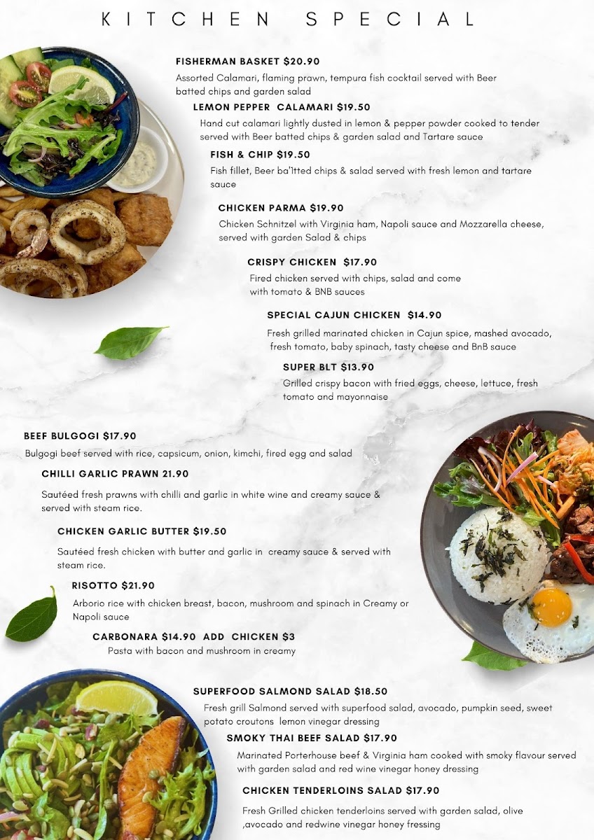 Menu Books N Bites Cafe-1